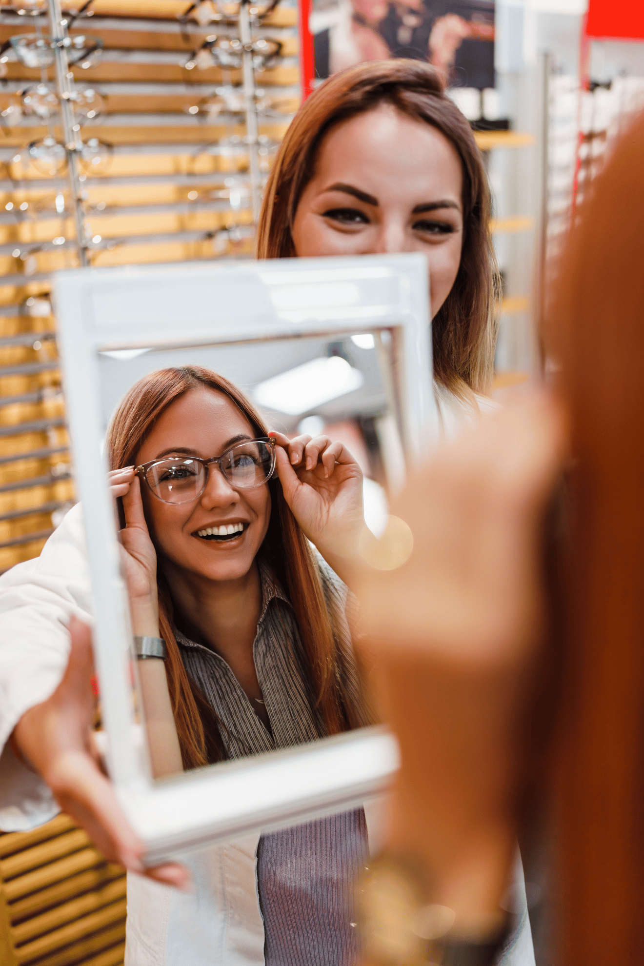 prova occhiali presso ottica emme a roma