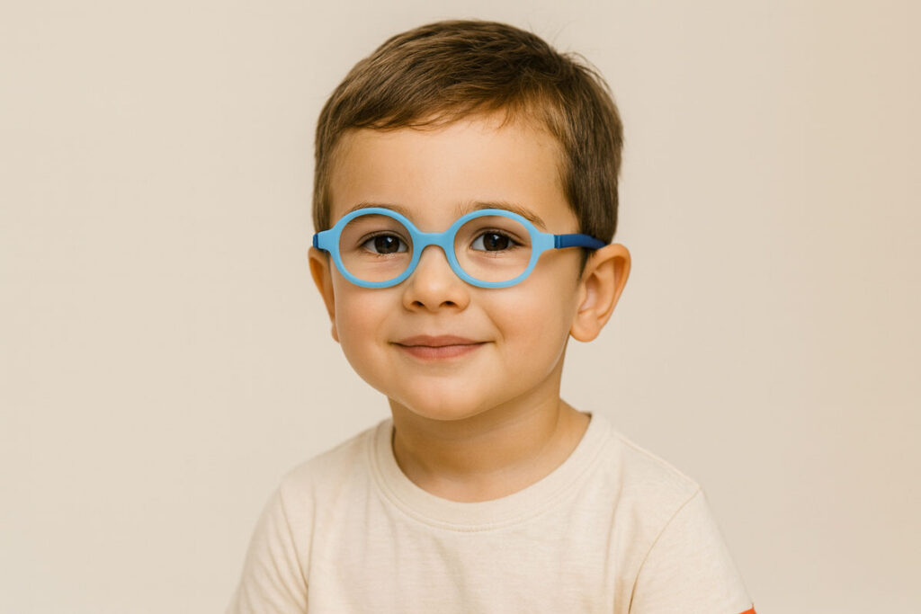 occhiali da vista per bambini piccoli